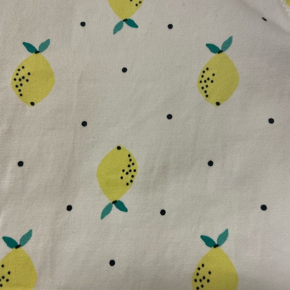 WOT Talbots The perfect Short Lemon Blossom print Lemon Print Shorts Size 10 - Picture 2 of 5